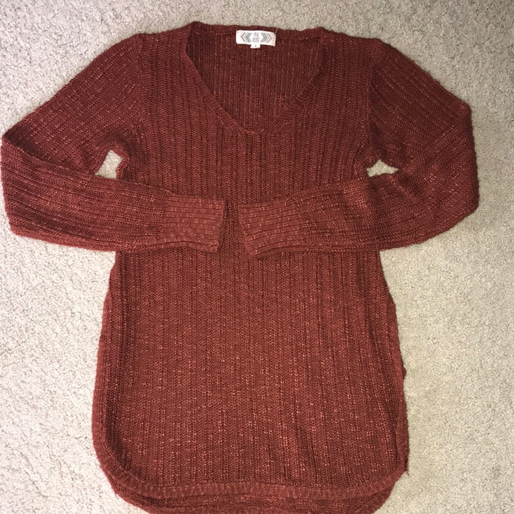 Pink Rose Sweater
